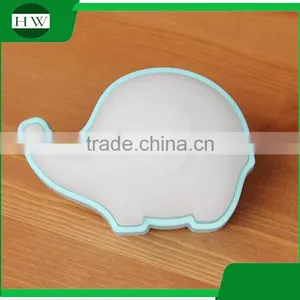 Plastic Mini Cartoon Elephant Electric Plug Socket Led Sensor Day Night Lamp Light thumbnail-4