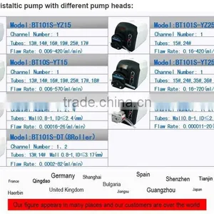 KBT101S/KDG10-4(10 Rollers) Peristaltic Pumps Filling Pump/Lower Price Peristaltic Hose Pump/easy Load Pump thumbnail-3