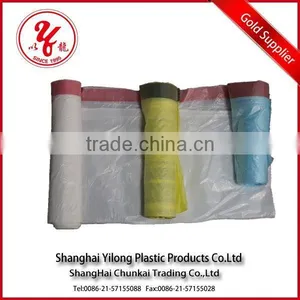 Popularcolored Drawstring Plastic Garbage Bags on Roll thumbnail-1