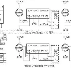 DC Current Voltage Isolation Signal Converter IC thumbnail-3