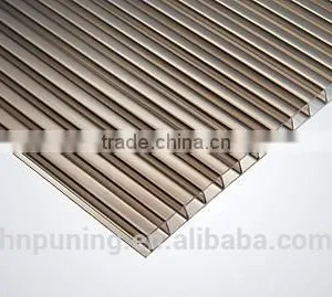 Polycarbonate Types of Roof Covering Sheets Muti-wall Structure 100% Bayer Material thumbnail-6
