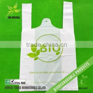 Biodegradable Corn Starch Singlet Bag thumbnail-1