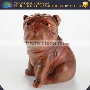 High Quality Wholesale Ceramic Pug Piggy Bank Factory thumbnail-1