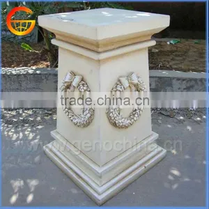 Fiberstone Flower Pot Stand Pillar Decoration Wedding thumbnail-1