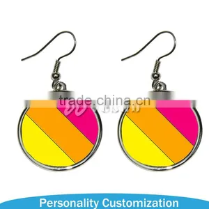 2015 Shining Fashion 3 Shape Sublimation Ear Rings thumbnail-1