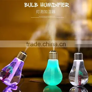 Bulb Humidifier 2016 Newest Mini Humidifier Night Lights Humidifier Colorful Bulbs Humidifier thumbnail-1