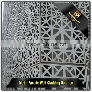 304 Stainless Steel Exterior Wall Perporated Metal Cladding for Decoration thumbnail-1