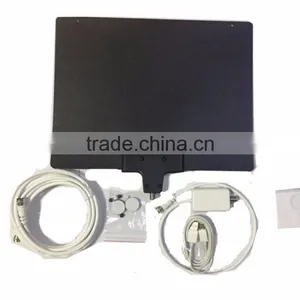 Latest Digital Indoor Tv Antenna Flat Digital HD TV Atenna UIitra-thin 50 Miles Range HD High Gain Flat Antenna Amplified thumbnail-1