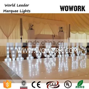 Home Festival Metal Initial Letter Frame Lights thumbnail-6