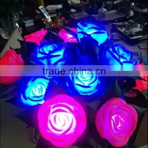 LED Flower for Wedding Place Led Rose Flower/ Beautiful Inflatable Led Rose Flower Rose thumbnail-4