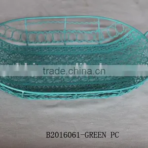 Iron Wire Rectangle Plate With Handle thumbnail-5
