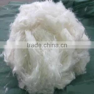 White Viscose Staple Fibre VSF 6denier 102mm Length Anti-Bacteria Feature thumbnail-1