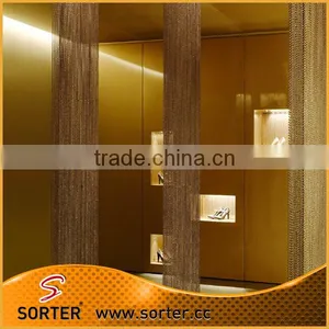 Ball Chain Curtain/metal Screens/decorative Metal Room Divider thumbnail-2