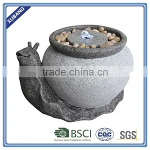 Garden Snail Water Fountain Statue Garden Fountain thumbnail-1