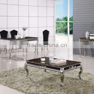 A8052 Marble Antique Dining Table and Chair Set thumbnail-3