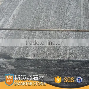 Vein Design Black Granite Flamed Tiles thumbnail-1