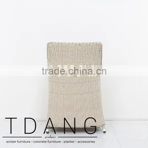 Martinez Wicker Dining Chair - Garden Outdoor Furniture thumbnail-6