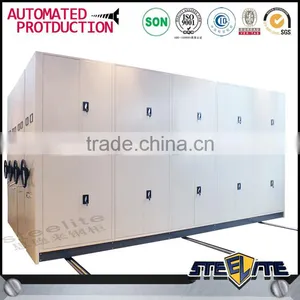 Space Saving Metal Automatic File Cabinet Compactor Mobile Mass Shelf thumbnail-6