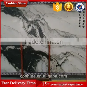 Chinese Natural Landscape Stone Polished Painting Marble Slab thumbnail-1