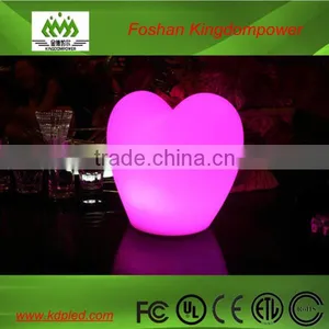 Illuminated RGB Plastic Led Heart Light thumbnail-1