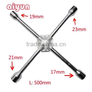17-19-21-23mm Socket Rim Tyre Cross Wrench for Car Auto Repair Tools thumbnail-1
