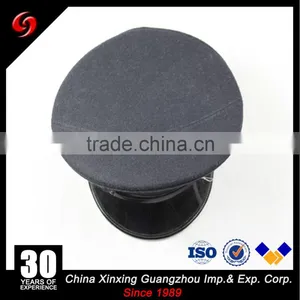 Hand Made 100% Cotton Navy Military Uniform Officer Peaked Caps thumbnail-4