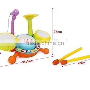 Dongguan Toys Kids Rock Band Drum Toy Set 1-3 Years Old From ICTC Factory thumbnail-5
