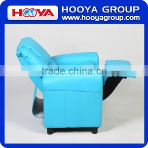 Kids Sofa- Black/blue/pink/red, W62*D56-94*H59-69cm,pu+sponge+crude Wood thumbnail-2