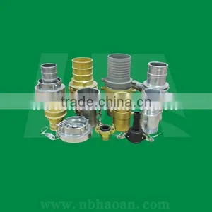 Brass / Stainless Steel/ Carbon Steel Fire Hose Quick Coupling thumbnail-1