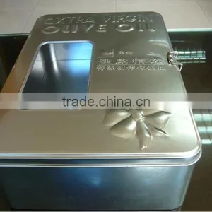 Olive Oil Set Packing Tin With Clear PET Window thumbnail-1