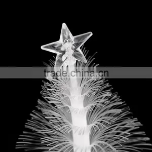 USB Changeable Color Led Fiber Optic Artificial Christmas Tree Decoration Xmas Decoration thumbnail-3