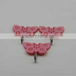 Best Saling Butterfly Pattern Decorative Animal Wall Hooks thumbnail-3