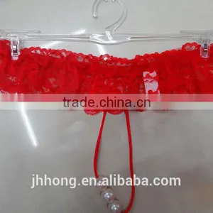 Sexy Front Open Red Ladies Sex Panty thumbnail-1