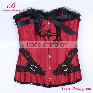 Sport Waist Trainer Corset Lingerie With Floral Pattern thumbnail-2