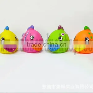 Big Mouth Rubber Fish, Baby Rubber Fish Toy , Baby Fish Bath Toy thumbnail-1