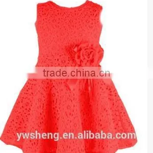 New Summer Lace Casual Lovely Little Party Dress Baby Wear Flower Skirt thumbnail-2