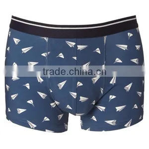 Hot Men Underpant Briefs With Paper Planes Print, Cheap Briefs for Men thumbnail-1