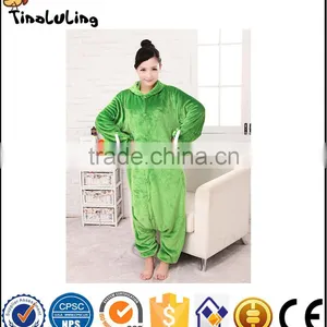 Autumn and Winter Flannel Lovers Animal Cartoon One Piece Sleepwear Thermal Lounge Pajamas thumbnail-3