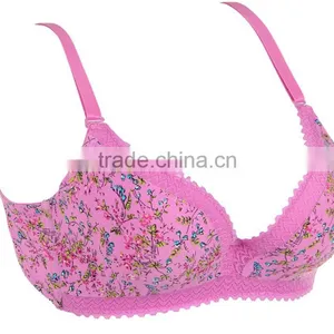 HSZ-58070 New Design Breathable Large Size Bra Underwear For Woman Bra Factory In China thumbnail-1