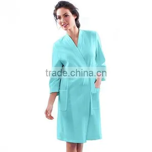 100% Cotton Bathrobe Women,wholesale Waffle Bathrobe China thumbnail-1