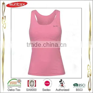 Chinese Manufacturer Hot Sale Ladies Fashion Yoga Vest thumbnail-5
