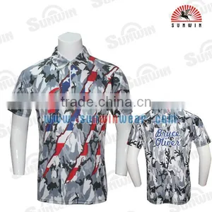 Wholesale Custom Made Design Sublimation Printed Sports Team Cricket Jerseys thumbnail-6
