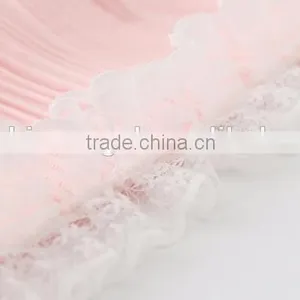 Wholesale 2015 New Design Fall Pink Lace Ruffle Baby Leggings thumbnail-4