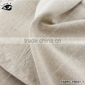 Linen Fabric Vintage Letter Printed Fabric For Household Home Textiles thumbnail-3
