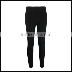 W15-ACC-W-01-PE Black Womens Pants Thermal Sports Underwear thumbnail-1