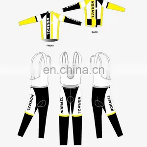 OEM Custom Sublimation Club Cycling Jersey Set High Performance Used Cycling Jersey thumbnail-5