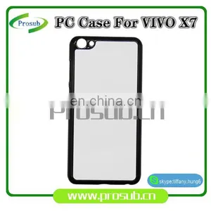 2d Sublimation PC Plastic Blank Smartphone Case Cover for Prosub-VIVO X7 thumbnail-1