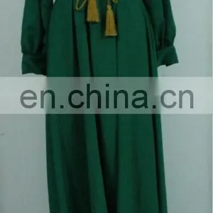 Muslim Woman Dress With Belt High Quality Fashion Muslim Wear thumbnail-5