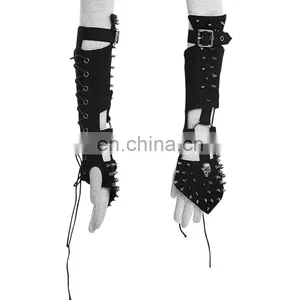 Gothic Style Woven Armor Glove With Spikes thumbnail-1