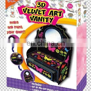 Velvet Art Box/craft Box/flocking Toy thumbnail-1